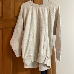 Aerie cream sweatshirt